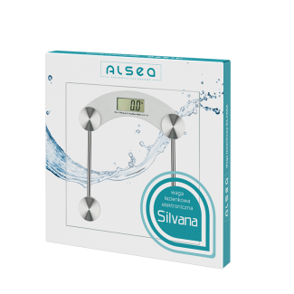 SILVANA bathroom scale 30x30cm 06846