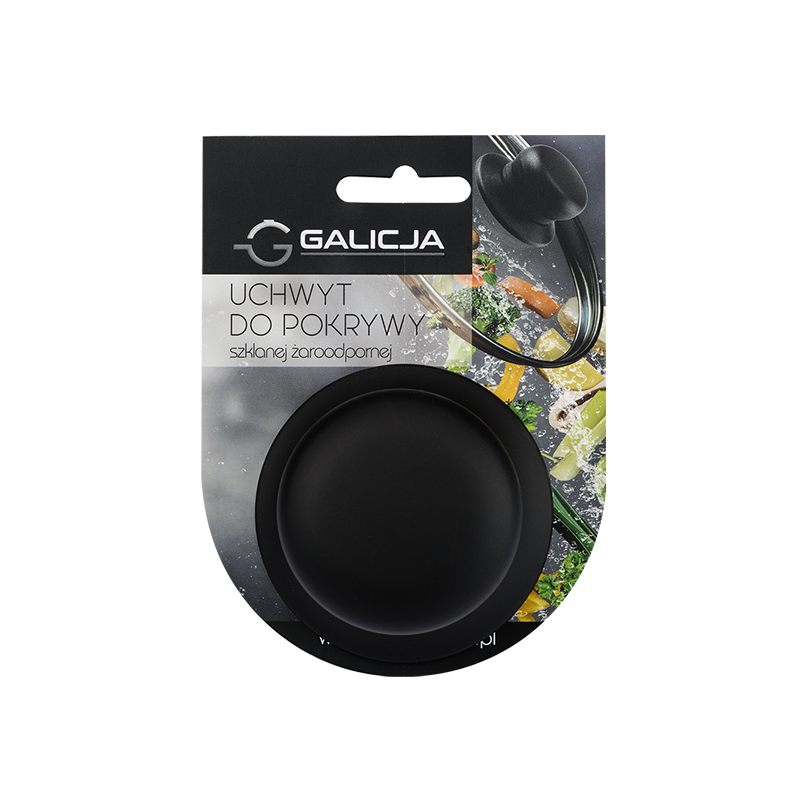 Silicone holder for glass lid 4121 black