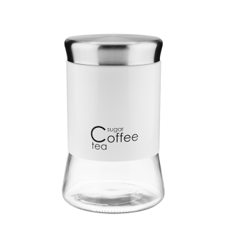 GRENO glass container 1000ml 24732 white