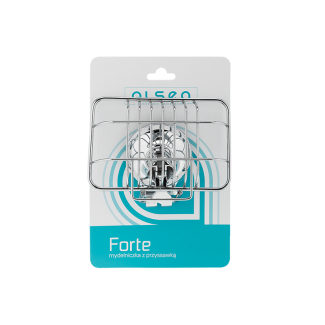 Soap dish with suction cup FORTE 9120
