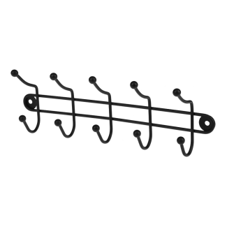 5-arm wall hanger BLACK 23102