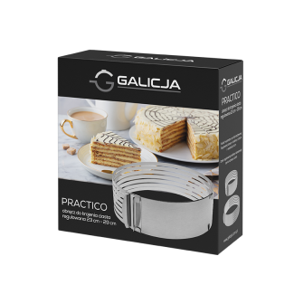 PRACTICO 28127 Adjustable Cake Cutting Ring