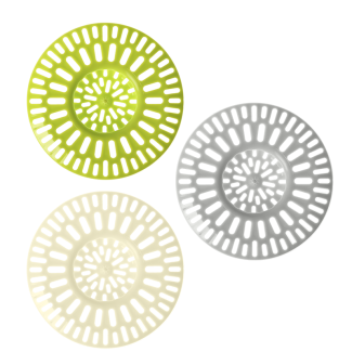 Set of plastic sink strainers, 2 pieces, 0605