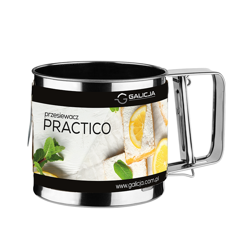 PRACTICO 0637 stainless steel sifter 
