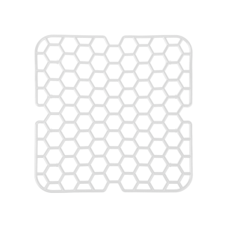 Soft square sink grate 7360 cream