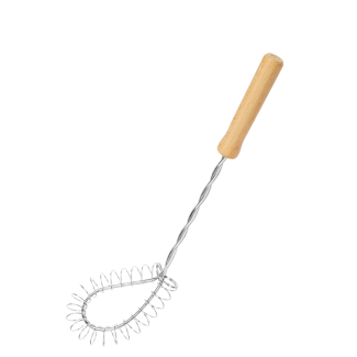 Spiral foam beater metal/wood BALDO 25482
