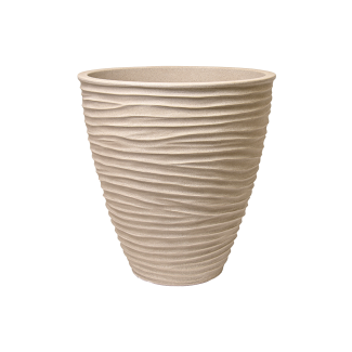 SAND round flowerpot 40x42cm/30l 07157 beige