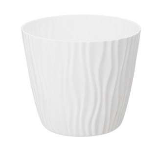 SAHARA flowerpot 14cm 07607 white