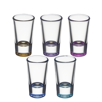 Set of COLORS SALUTE glasses 28ml 6 pieces 12595