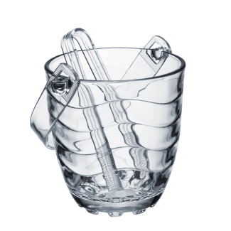 Ice bucket with tongs GALA 04484