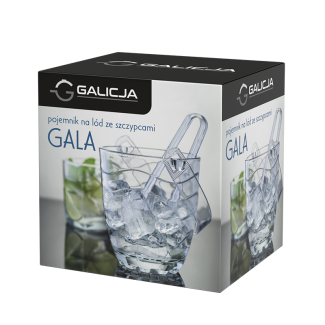 Ice bucket with tongs GALA 04484