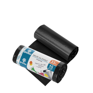 GRATKA Garbage bags 35l LDPE, 15 pcs. 10706