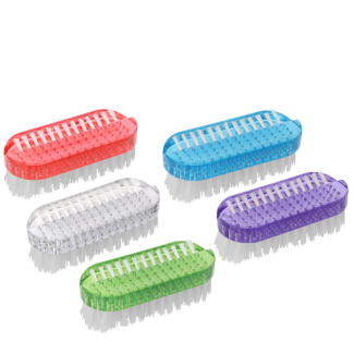 Double-sided hand brush 41326 oval