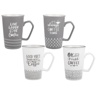 CAFFE LATTE mug 400 ml made of New Bone porcelain 81440