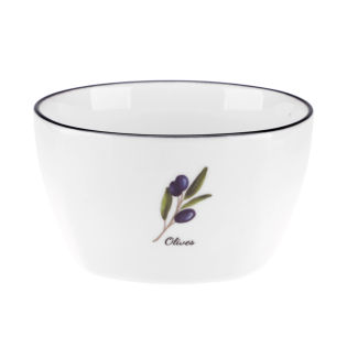 PROVENCE 350ml porcelain bowl New Bone 81474 Olives pattern