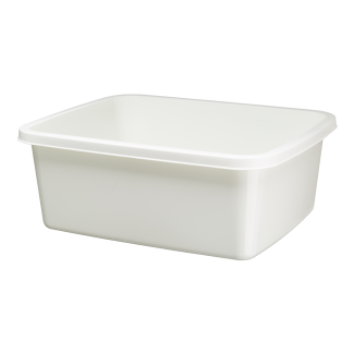 KASIA rectangular bowl 12l/37.6x30.6cm 29566 cream