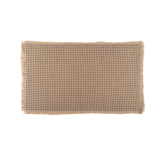 WAFFLE bathroom rug 50x80cm 23539 beige