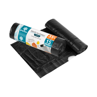 GRATKA Garbage bags with tape 35 L, 15 pcs. 00791
