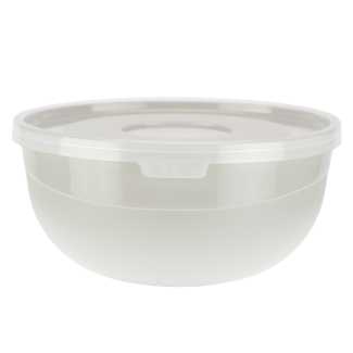 Bowl 0.7l with lid 91311 gray beige