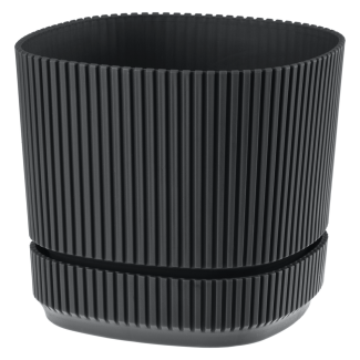 PERA 2 flowerpot 13cm 09311 anthracite