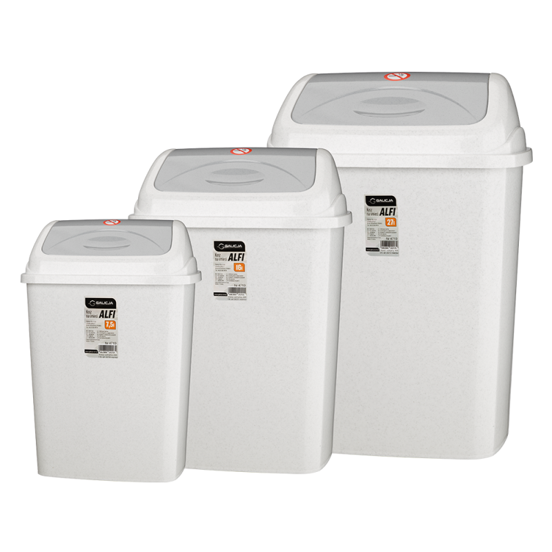 ALFI tilting basket 7.5l 24210 marble 