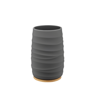 AZURO 13264 bathroom mug gray
