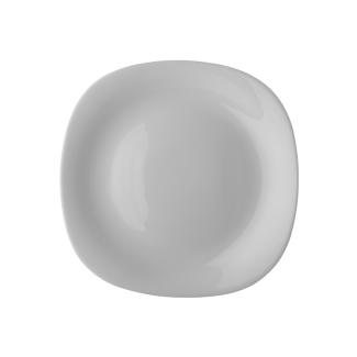 QUADRO GRAY plate 28cm 28763