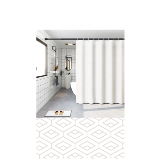PEVA shower curtain 180x180cm 27516 pattern 18