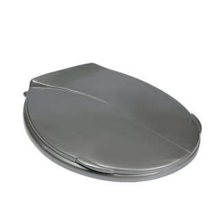 Universal toilet seat, diamond shape