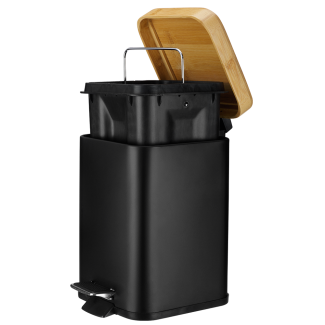 Square bathroom waste bin VERTO 3l 25448 black