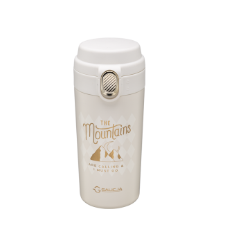MOUNTAINS thermal mug 350ml 23089 cream