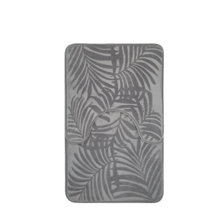 FLORYDA bathroom mat set 50x80/50x50cm 2 pieces 29360 gray