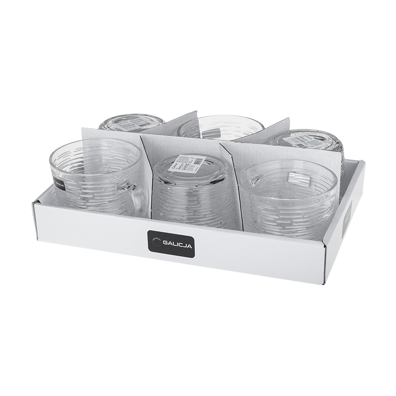 HARMONY mug 450ml 32319 (tray 6 pieces) pattern 3