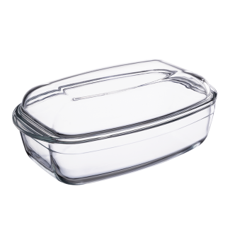 Rectangular ovenproof dish with lid TERMICA 6.5l 21597