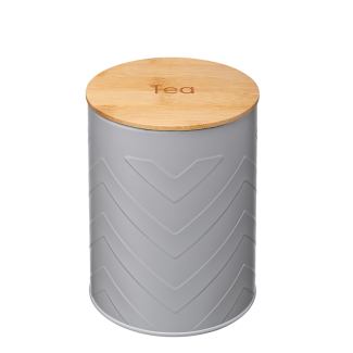 GOMERO TEA 32197 metal container gray