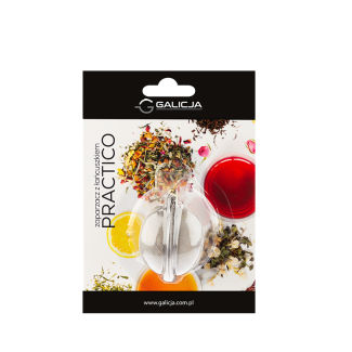 Stainless steel tea infuser with chain 4.5cm 20067
