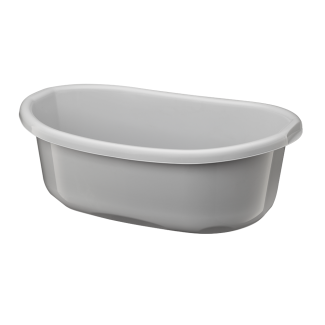 Oval bowl LILIANA 20l/54.5x37cm 36027 gray