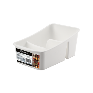 MIKE 22329 spice organizer container white