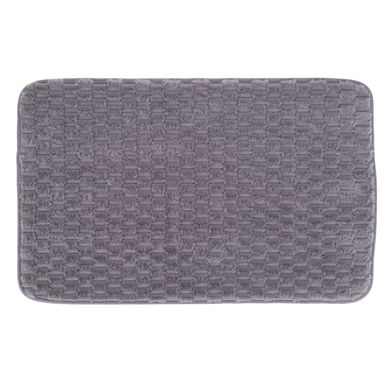 ANDORA bathroom mat set 50x80/45x45/45x36cm 3 pieces 22235 light gray