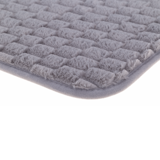 ANDORA bathroom mat set 50x80/45x45/45x36cm 3 pieces 22235 light gray