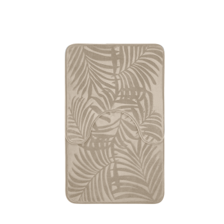 FLORYDA bathroom mat set 50x80/50x50cm 2 pieces 29360 beige new