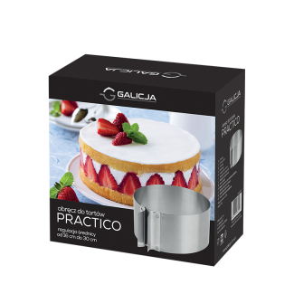 PRACTICO adjustable cake ring 16-30cm 26220 