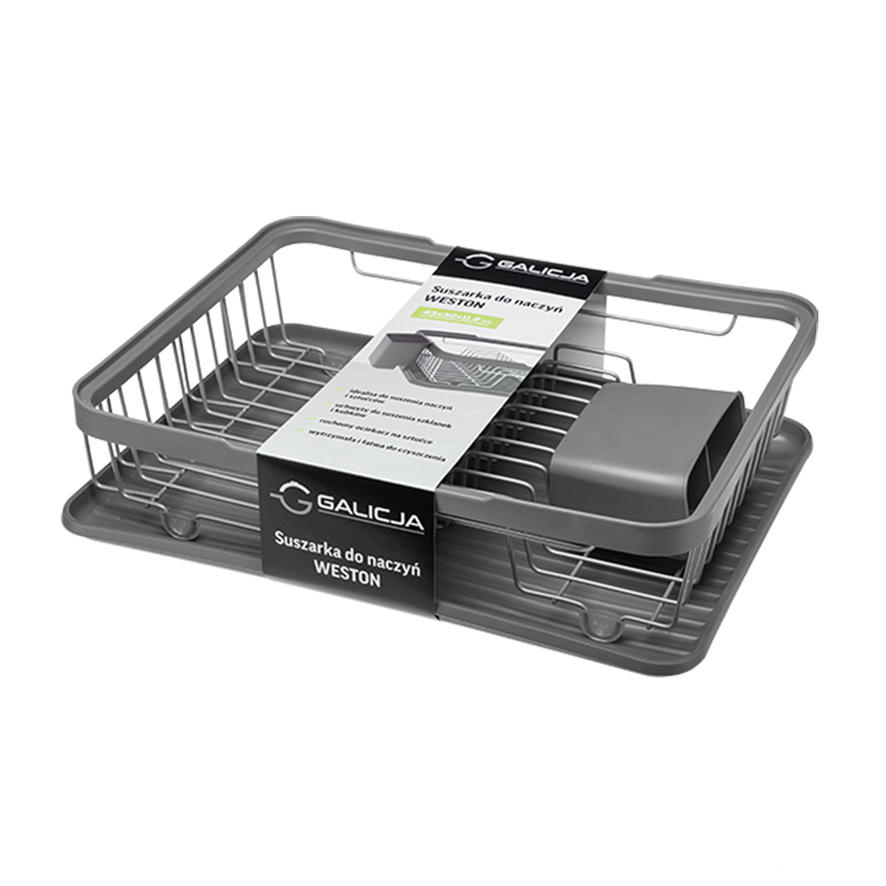 WESTON 35198 dish drainer gray
