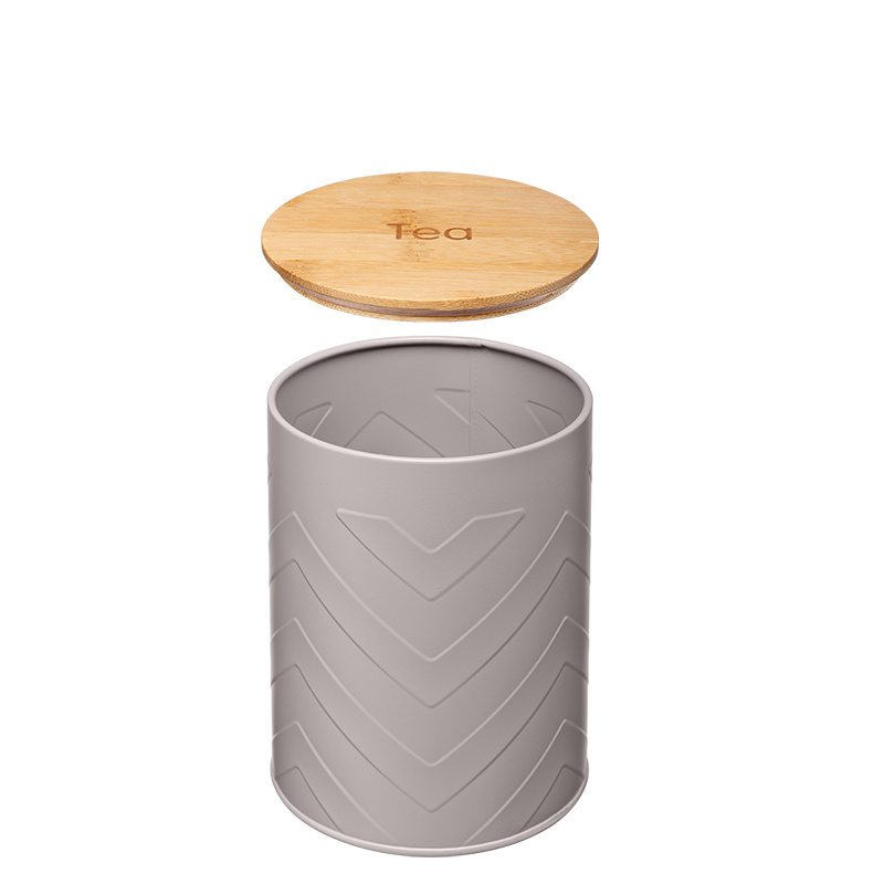 GOMERO TEA 32197 metal container beige