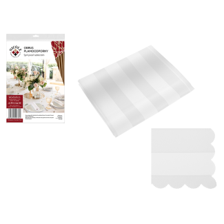 Stain-resistant tablecloth 140x240 cm 42379 white