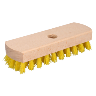 Wooden scrubbing brush with handle 51884