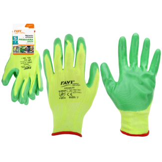 Primavera Green protective gloves size 7-S 10910