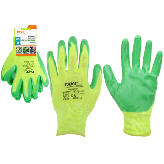 Primavera Green protective gloves size 8-M 10911