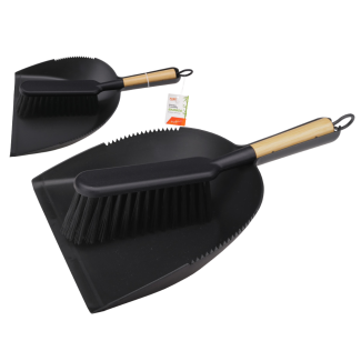 Brush with dustpan BAMBOO 40274