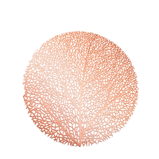 TREE 40257 decorative mat rose gold